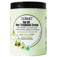 Маска Для Волос Hot Oil Hair Treatment Cream Avocado & Olive Oil, 1000 ml