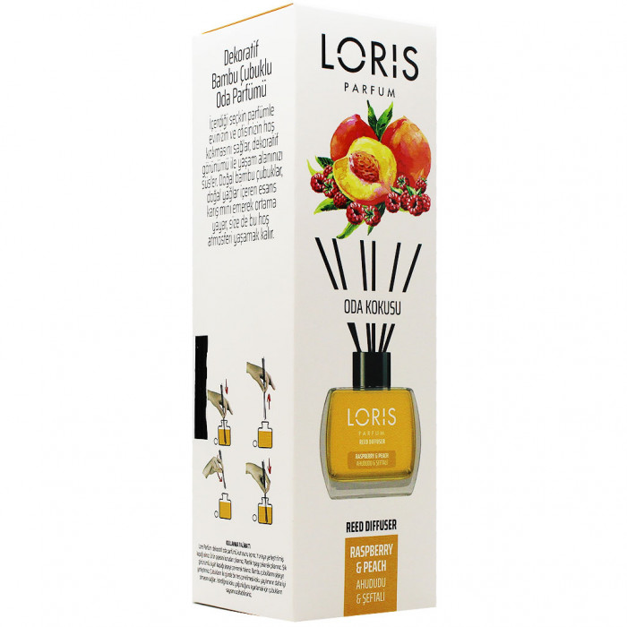 Диффузор Loris Raspberry & Peach, edp., 120 ml