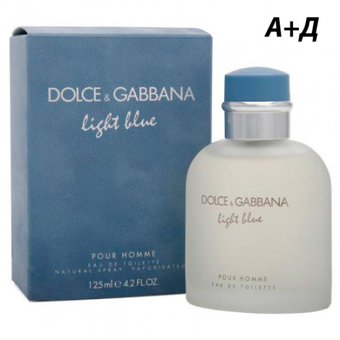 А+Д Dolce & Gabbana Light Blue Men, edp., 125 ml А+Д Dolce & Gabbana Light Blue Men, edp., 125 ml