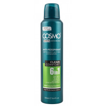  Cosmo Men Advanced Anti-Perspirant Clean Comfort 6 in 1, 250 ml