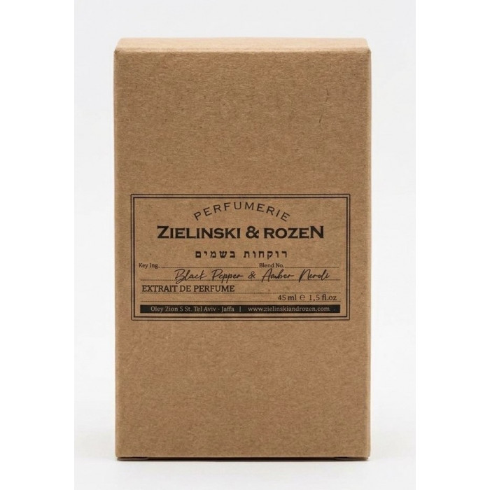  Zielinski & Rozen Black Pepper Ambe, Neroli, 45 ml A+D